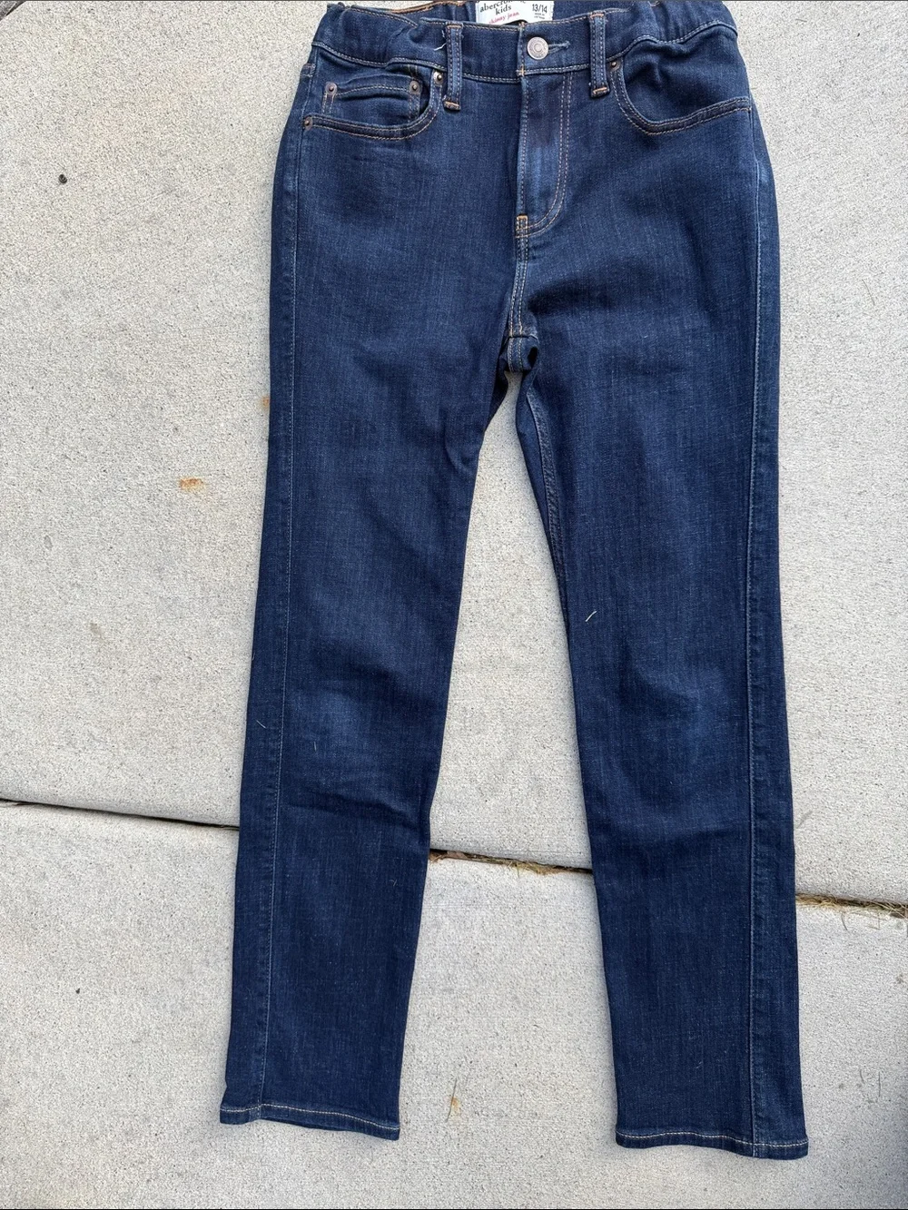 abercrombie kids Dark Blue Slim Jeans